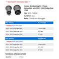 thumbnail image 2 of Control Arm Bushing Kit 2 Piece - Compatible with 2002 - 2005 Dodge Ram 1500 2003 2004, 2 of 2