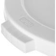 thumbnail image 6 of Carlisle 34102102 Bronco Round Waste Bin Food Container Lid, 20 Gallon, White, 6 of 7