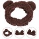 thumbnail image 1 of AURARMLET Para El Con De Orejas De Oso En Tela Café Para Uso Diario, 1 of 6