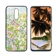 thumbnail image 1 of Flowers-Leaves Phone Case, Degined for LG X4 Case Men Women, Flexible Silicone Shockproof Case for LG X4, 1 of 1