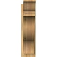 thumbnail image 2 of Ekena Millwork 8"W x 26"D x 30"H Funston Rough Sawn Traditional Outlooker, Western Red Cedar, 2 of 4