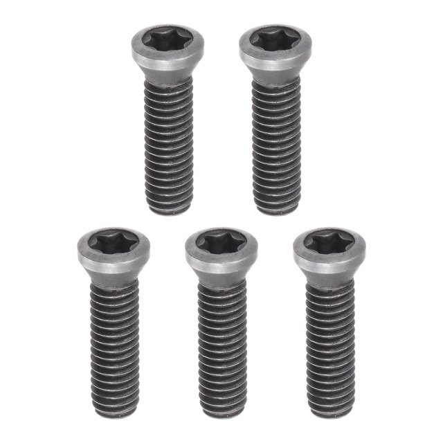 Tornillos de Fijación Torx Unique Bargains M4x15-D5.7 Acero carbono 5uds