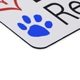thumbnail image 6 of CafePress - Peace Love Rescue Mousepad - Non-slip Rubber Mousepad, Gaming Mouse Pad, 6 of 6