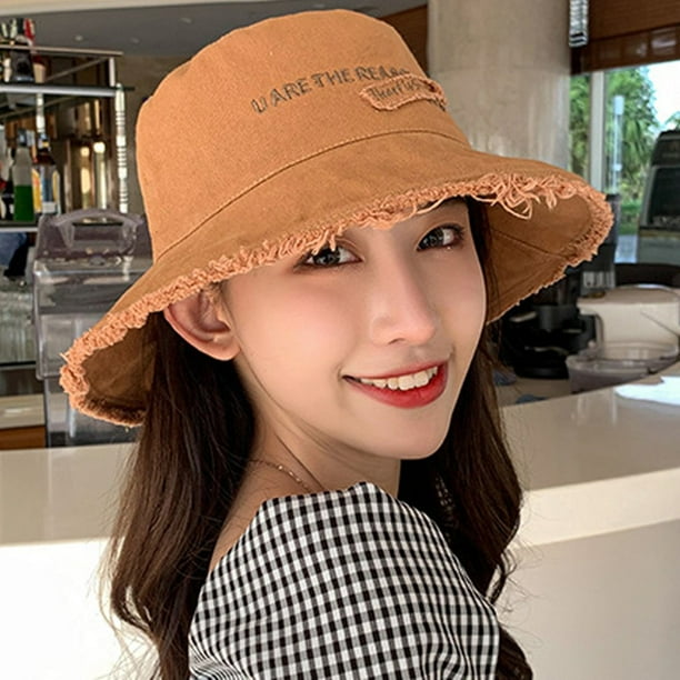 Jovati Fisherman Hat For Women Fashion Lady Casual Cap Women Sun Hat Elegant Beach Hat Fisherman Hat Other One Size