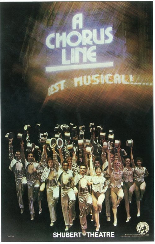 A Chorus Line (1975) 11x17 Broadway Poster
