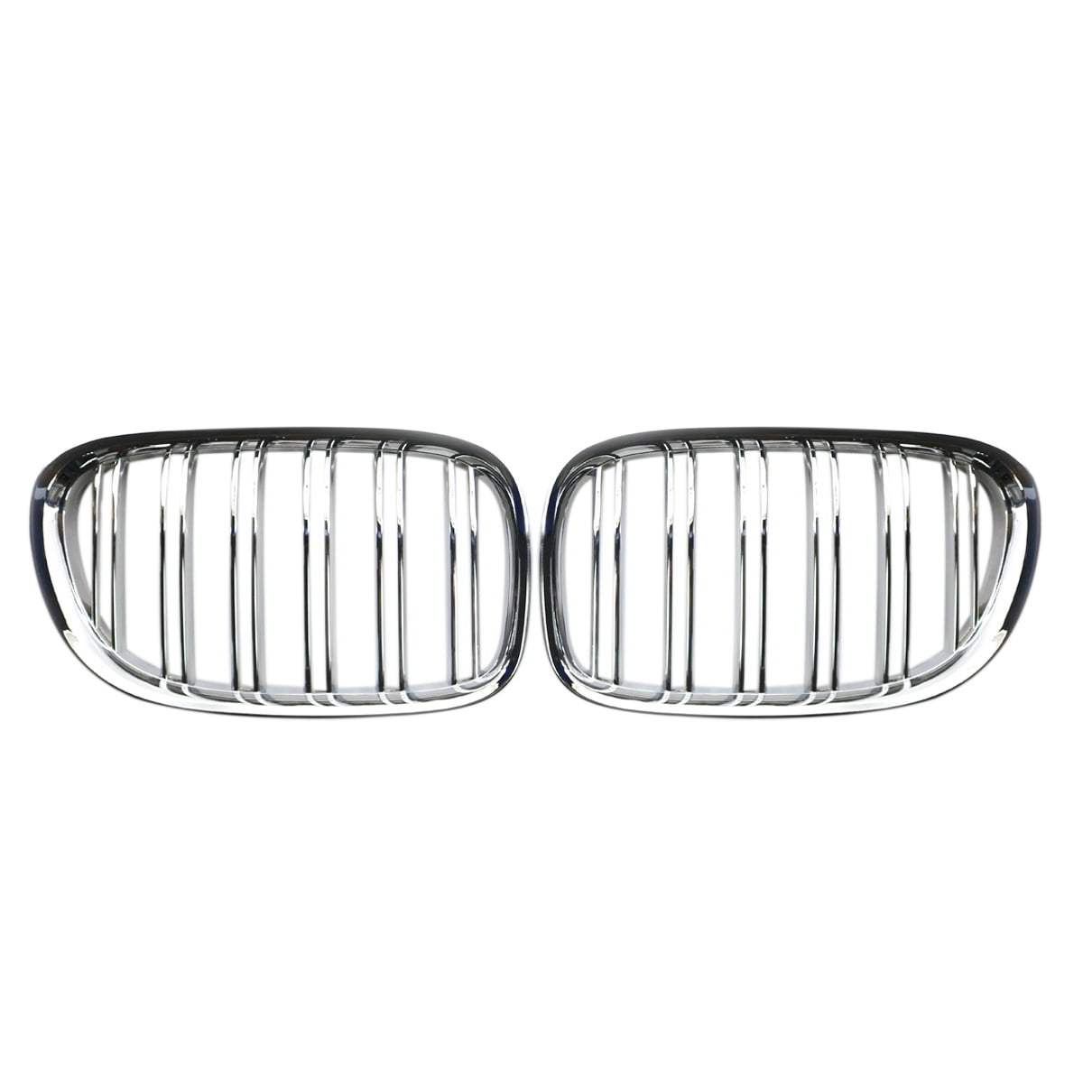 Front Kidney Dual Slat Grille For F01 F02 7 Series 2009 2015 Chrome front-kidney-dual-slat-grille-for-f01-f02-7-series-2009-2015-chrome