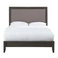 thumbnail image 5 of Bowery Hill Metal Upholstered California King Sleigh Bed in Basalt Gray, 5 of 6