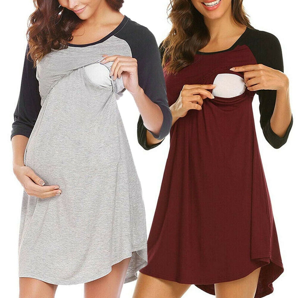 nursing tunic dress