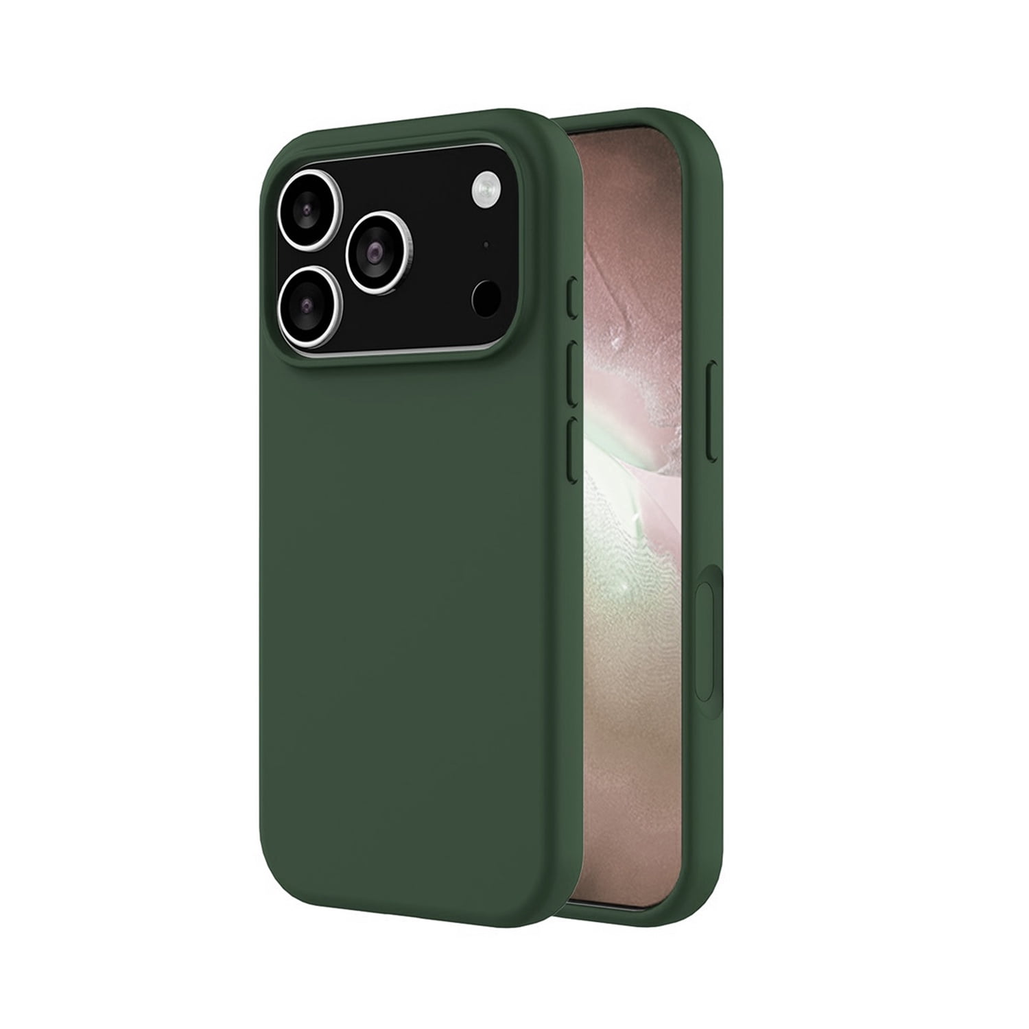 Silicone Shockproof Case for iPhone 17 Pro Max - Green