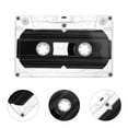 thumbnail image 2 of Cassettes en Plastique Transparent pour Enregistrement avec Support Style Rétro 4 Pcs 30 Minutes, 2 of 8