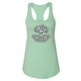 thumbnail image 1 of Beautiful Peonies Racerback Tank Women -Image by Shutterstock, Female Medium, 1 of 4