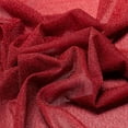 thumbnail image 1 of Tela de tul rojo brillante de 1,74 x 1,16 yardas. Tul brillante con lentejuelas., 1 of 9