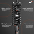 thumbnail image 3 of A-Premium Front Pair (2) Complete Strut & Coil Spring Assembly Compatible with Hyundai Santa Fe GLS 2007 2008 2009, Driver and Passenger Side, 3 of 5