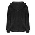 thumbnail image 7 of Aboser Fuzzy Fleece Pullover Hoodies for Women Warm Casual Long Sleeve Sweatshirts Loose Fit Sherpa Hoodie Fluffy Plush Hooded Sweaters, 7 of 7