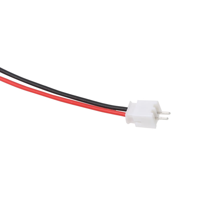 FainWan 100 Sets Mini Micro JST 2.0 PH 2-Pin Connector With Wires - 120mm Cables