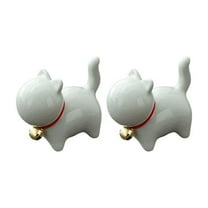 Cat Toilet Bolt Caps Decorative,Cat Frog Ceramic Toilet Covers Bolt M29C
