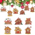 thumbnail image 2 of Decoraciones navideñas para casas de panqueques, pegamento flexible, decoración de árboles de Navidad para colgar, diseño de escena, accesorios, 2 of 6