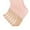 Nude, variant on Manzi 6 Pairs Women Half Toe Topper Socks No Slip Toe No Show Liner Socks for Heels