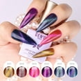 thumbnail image 2 of Gen'C Béauty UV Nail Gel 6 Colors Kit Cat Eye, 2 of 6