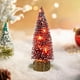 thumbnail image 5 of Xihbxyly Mini Árbol de Navidad, Decoración con Luz Led, Luces Navideñas de Colores, Base de Madera, Pequeño Expositor de Mesa, Decoración para Fiestas, Ambiente Festivo, Incluye 1 Luz Led., 5 of 5
