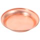 thumbnail image 1 of LOLIPPYY Plato De Cobre Para Comida Y De Mascotas Con Acabado Martillado Dorado Y Estructura Estable, 1 of 6