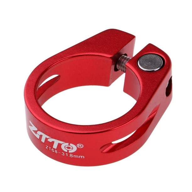 Abrazadera de sillín Cola Clip de soporte de liberación rápida para bicicleta de montaña y carretera Rojo 31.8mm