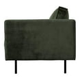 thumbnail image 3 of Moe's Home Collection Raphael Fabric Upoholstered Sofa in Dark Green, 3 of 9