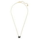 thumbnail image 2 of Collar con colgante de cisne de Swarovski con pavé de cristal negro, 2 of 4