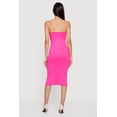 thumbnail image 3 of Women's Solid Midi Tube Dress, 3 of 3