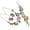 Upgraded version-Blue, variant on Vacation Jewelry 4Pcs Shell Necklace Set Lightweight Alloy Design For Sensitive