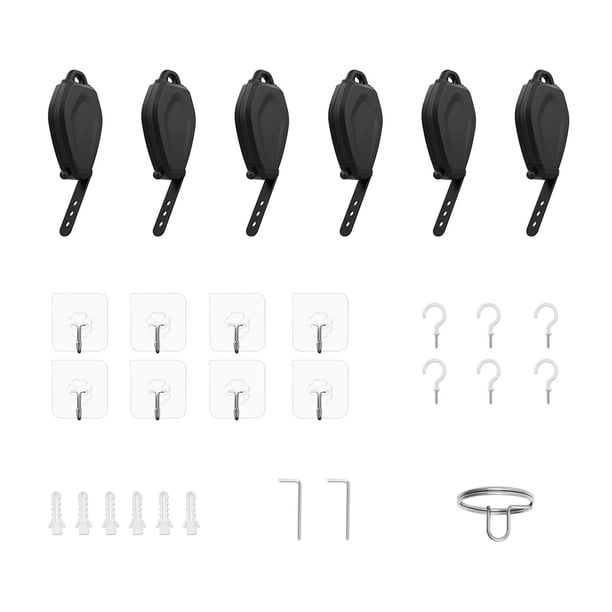 Sistema De Polea De Techo Retráctil De Gestión De Cables Vr Compatible Con Oculus Quest/Quest 2/Rift/Rift S/Valve Index/Htc Vive/Hp Reverb G2/Psvr Link Cable sonducket EL015881-00