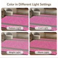 thumbnail image 7 of ODIKA Pink Cheetah Print Leopard Zebra Inspired Spotted Tiger Border Foldable Easy Care for Queen Size Bedroom, Under Bed, Master Suite, 7 of 7