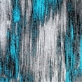 thumbnail image 5 of Flash Furniture Rylan Rectangular Contemporary Grey, Turquoise Area Rug, 8' x 10', 5 of 6