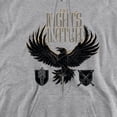 thumbnail image 2 of Game of Thrones The Nights Watch Unisex Adult Pull-Over Hoodie,Athletic Heather, Small, 2 of 5