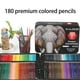 thumbnail image 4 of Lápices de colores para adultos, libros para colorear, lápices de colores suaves, bocetos artísticos, dibujos 18 Coloreado, 4 of 8