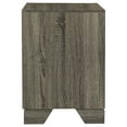 thumbnail image 5 of Coaster Wright 2-Drawer Rectangular Transitional Wood Nightstand in Brown Oak, 5 of 15