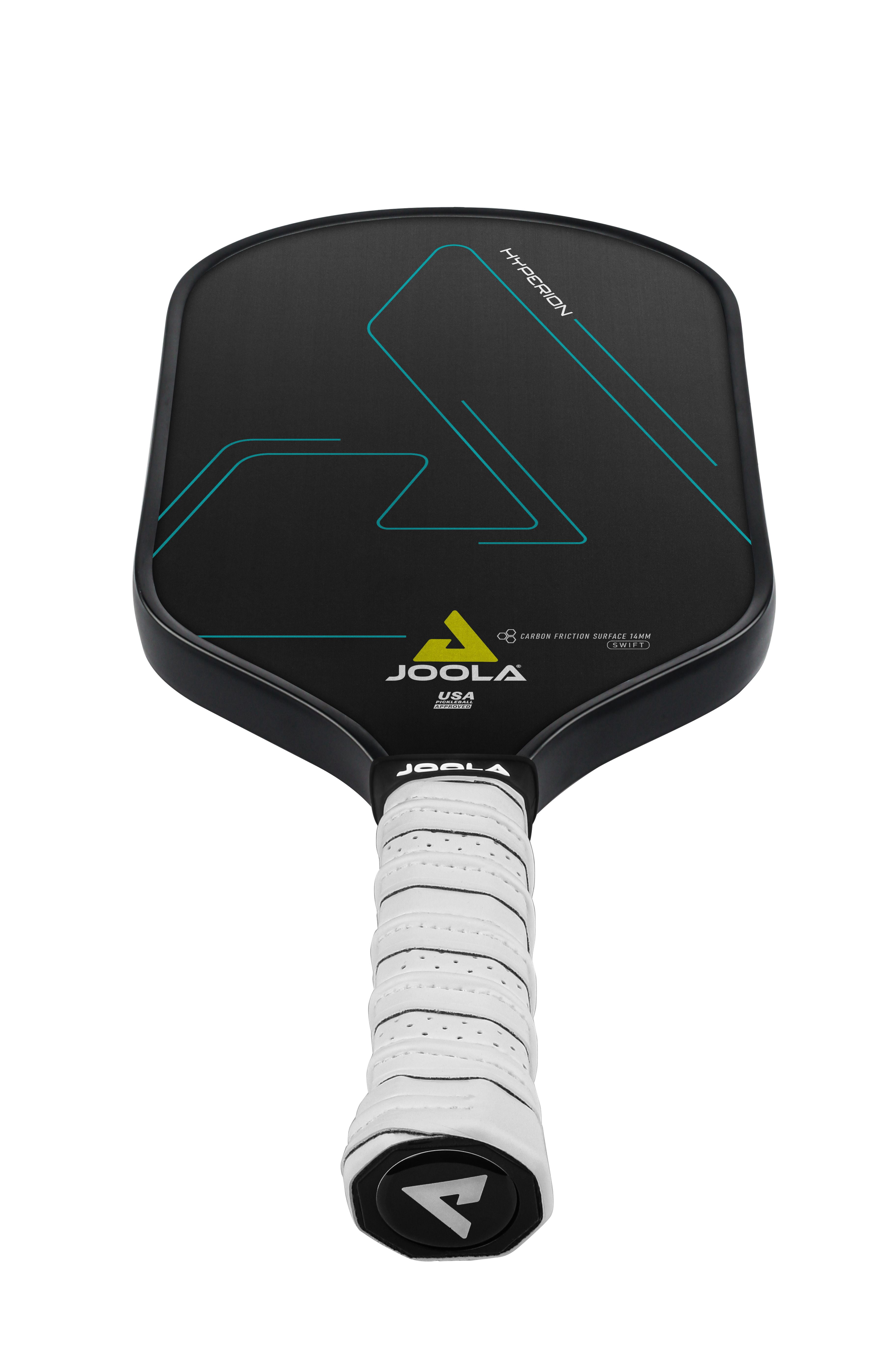 JOOLA Simone Jardim Hyperion CFS 14mm Swift Pickleball Paddle, Black