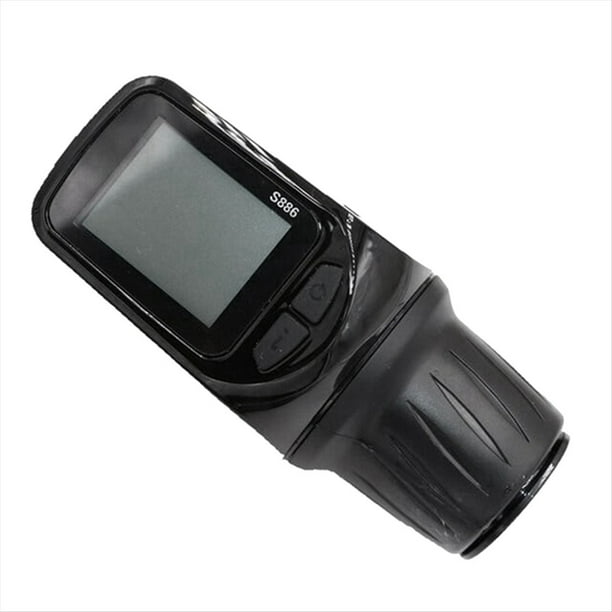 24V 36V 48V 60V S886 Ebike Panel de Pantalla LCD Ajustable con Acelerador Giratorio para Bicicleta Scooter Eléctrica (5PIN)