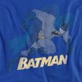 thumbnail image 2 of Batman Running Retro Women's T Shirt, Royal, X-Large, 2 of 6