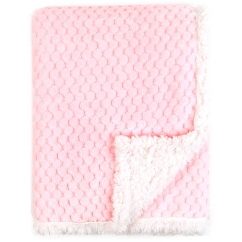 30x40 Tadpoles Ultra-Soft Microfleece Plush Elephant Baby Blanket Pink//Grey