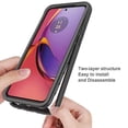 thumbnail image 2 of Para Motorola Moto G84 5G Funda protectora para teléfono con protector de pantalla PET, 2 of 5