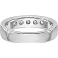 thumbnail image 5 of 14kw Lab Grown Dia VS/SI Colorless 5-Stone Channel Band, 5 of 5