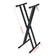 thumbnail image 4 of Soporte De Teclado Ajustable Estilo X Portátil Con Doble Refuerzo, 4 of 7