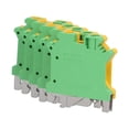thumbnail image 4 of Channel Terminal Block,50Pcs DIN Rail Mount DIN Rail Mount Terminal Grounding Terminal Block Top-Notch Performance, 4 of 8