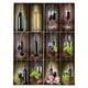 thumbnail image 2 of Cortinas de ventana 3D con de vino impresa ventana decorativa del dormitorio de estar L Zulema El panel de cortina opaca, 2 of 8