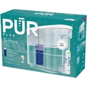PUR PLUS 30 Cup Lead Reducing Water Filter Dispenser, White, DS1811Z