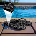 thumbnail image 4 of POLERO Womens Cute Cartoon Puppy Flip Flops Slip On Cushion Yoga Mat Soft Thong Sandals for Walking, 4 of 7
