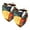 Multi-colored 4, variant on PhooArto Ladybug Clover Leaves Pattern Dog Bandanas, 2 Pack Soft Washable Pet Scarf Triangle for Large Dogs Puppies and Cats