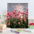 thumbnail image 1 of Diamond painting, 30*40 large size landscape painting, handmade diamond gluing painting, bedroom and living room decorative painting WUM038 [30~40 solid wood inner frame + diamonds + tool kit], 1 of 5
