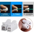 thumbnail image 5 of 50 Pcs 2p Connecteur Ressort, Connecteur de Fil de Poussée 2 Bornier, 5 of 5